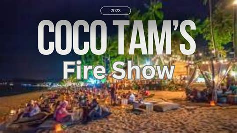 coco tam's|koh samui shores fire show.